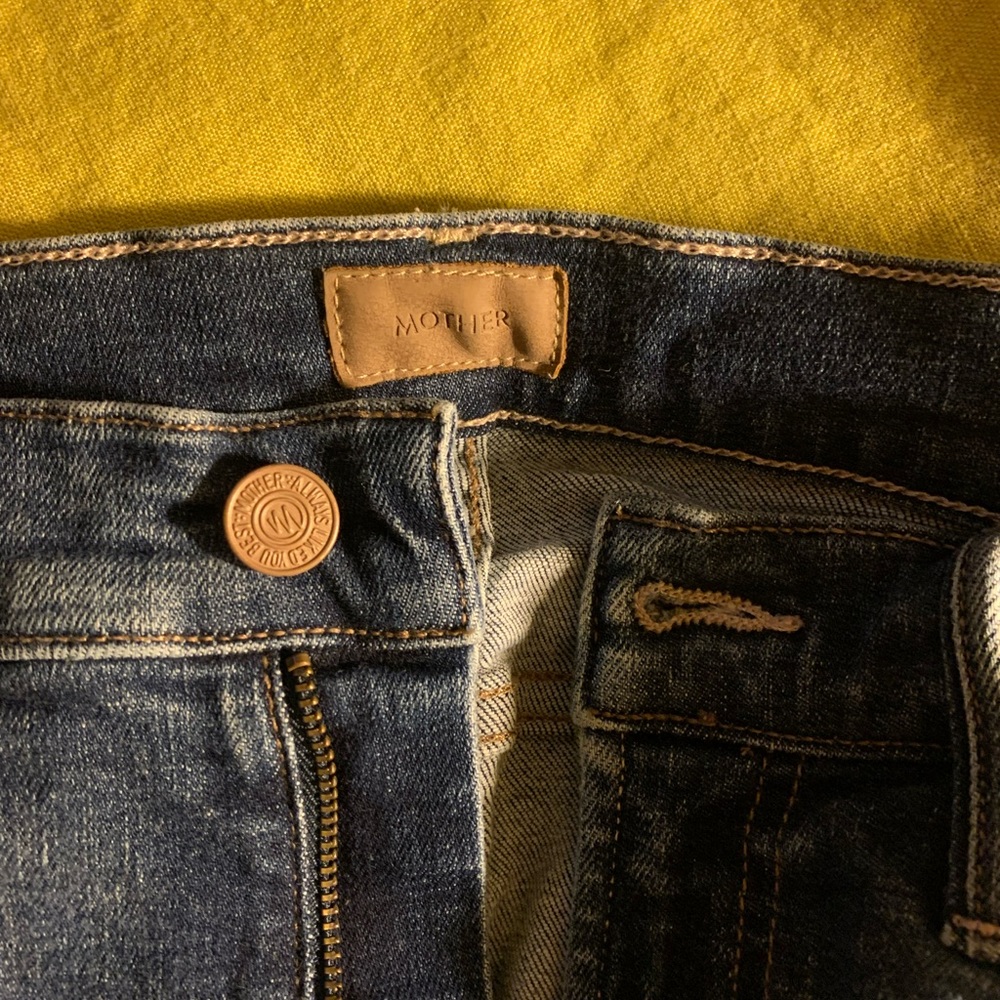 Mother Hustler Ankle jeans